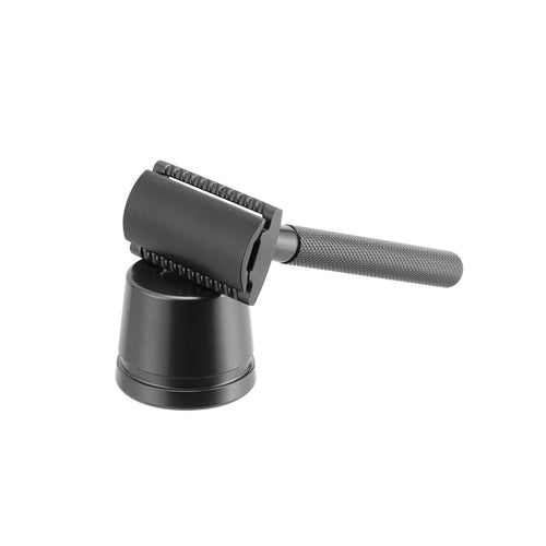 Premium Double-Edge Safety Razor with Stand